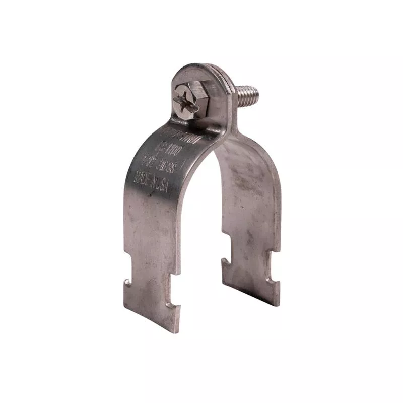 1 " Rigid Conduit Pipe Strut Clamp - 304 Stainless Steel