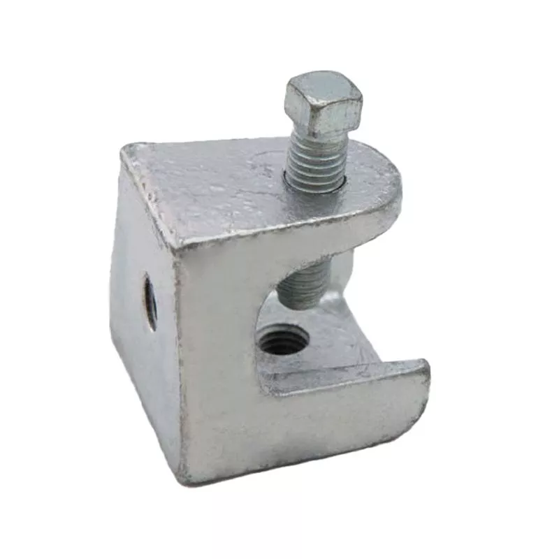 1 " Wide 1/4-20 Malleable Clamp - Electro-Galvanized