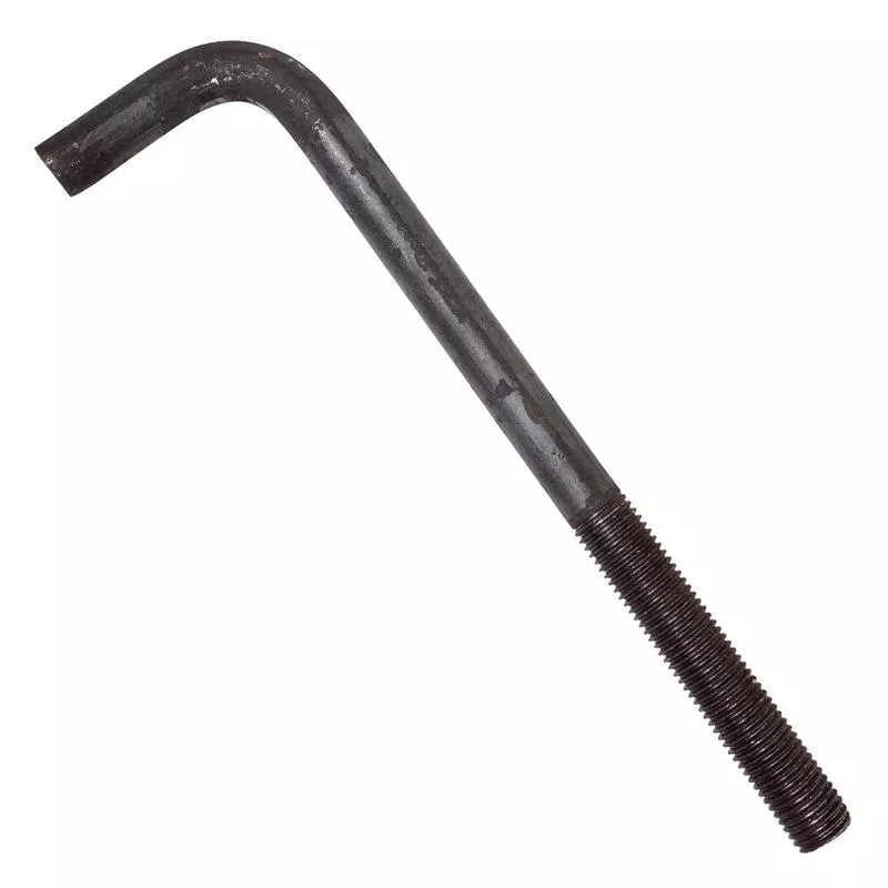 1 " x 15 " L-Bolt Concrete Anchor Bolt - Plain