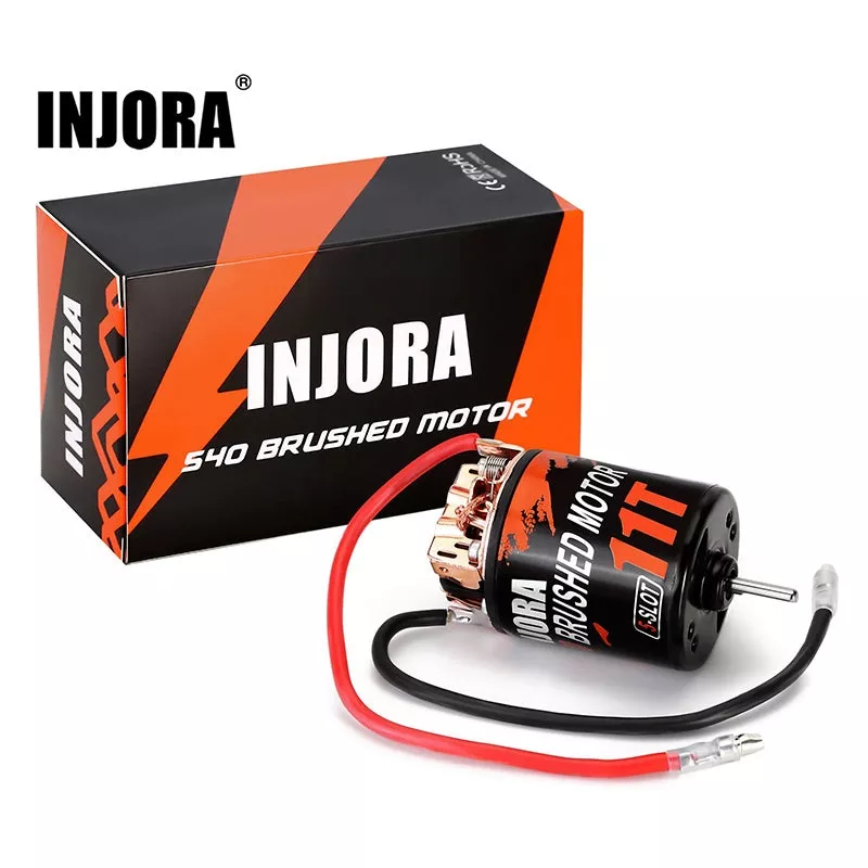 [Clearance Sale] 540 5-SLOT Waterproof Brushed Motor 11T 14T 19T 28T 33T for 1/10 RC Crawlers (INM10)
