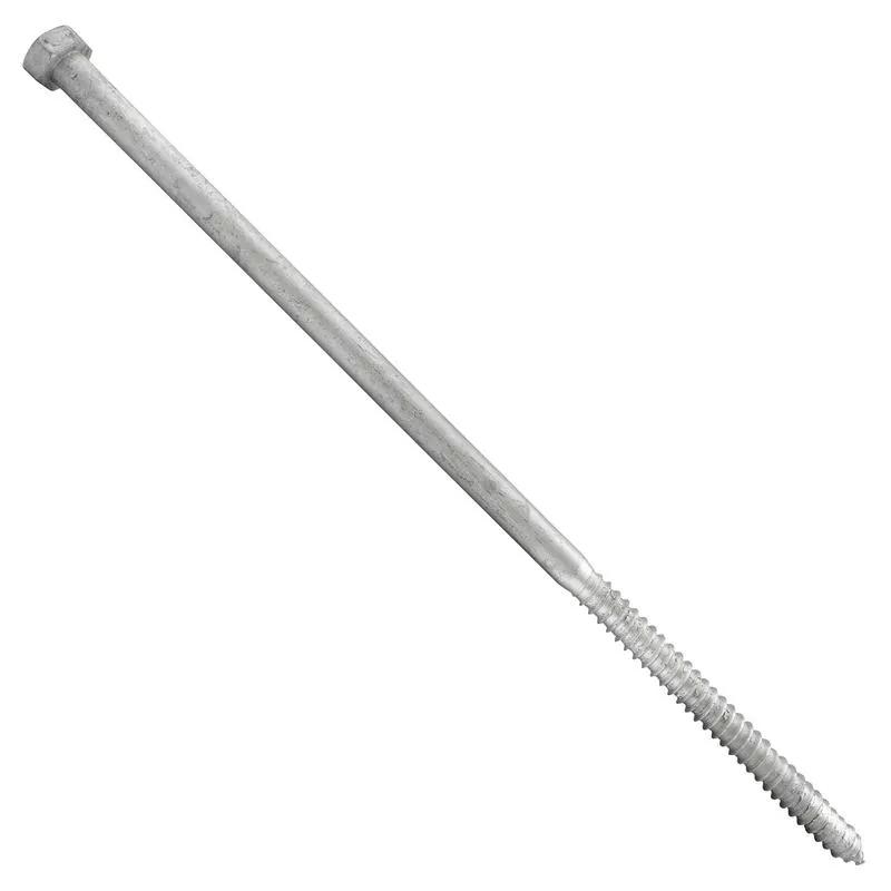 Conquest 5/8 " x 18 " Lag Bolt for Wood, Hex Head - Hot Dip Galvanized, Qty. 30 - Carton