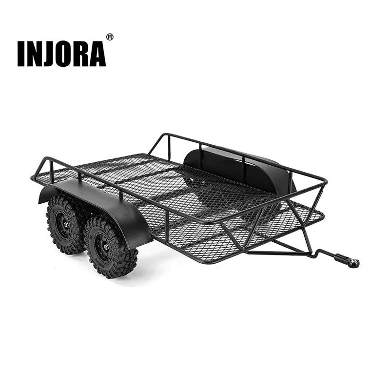 [Germany Clearance Deal] Metal Hitch Mount Trailer for 1/18 RC Crawler TRX4M
