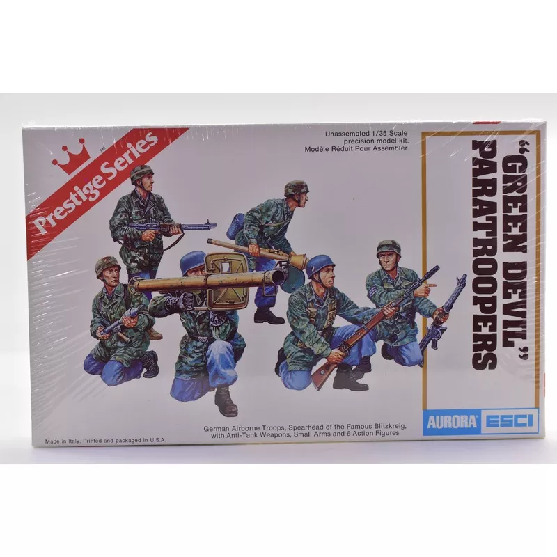 "Green Devil" Paratroopers 1:35 Scale | 6304 | Aurora/ESCI Models