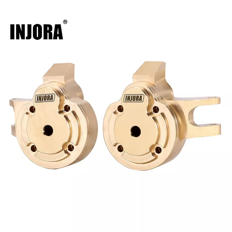 [US Clearance Deal] 66g/set Brass Portal Cover Steering Knuckle Set for 1/18 UTB18 Capra (UTB18-02)