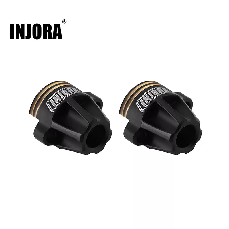 [US Clearance Deal] Black Brass Rear Axle Caps for 1/18 HPI Venture18