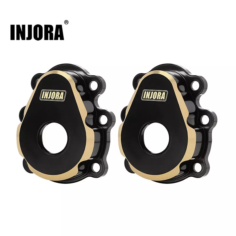 [US Warehouse] 31g/pcs Brass Outer Portal Housing Covers Counter Weight for 1/10 FMS FCX10