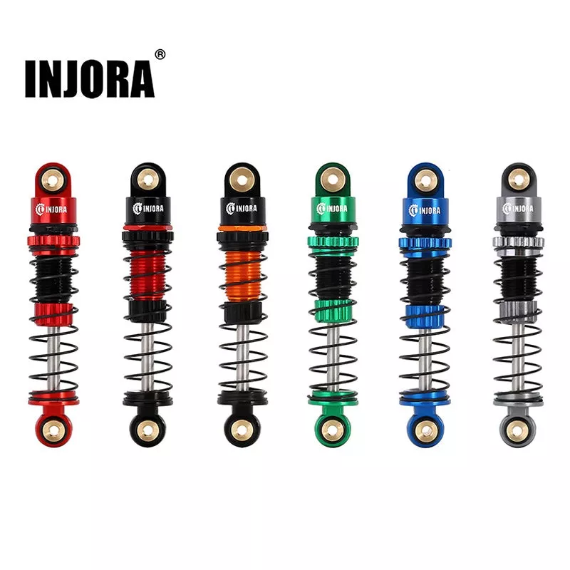 [US Warehouse] 39mm Aluminum Threaded Oil Shocks for Axial SCX24 FMS FCX24M