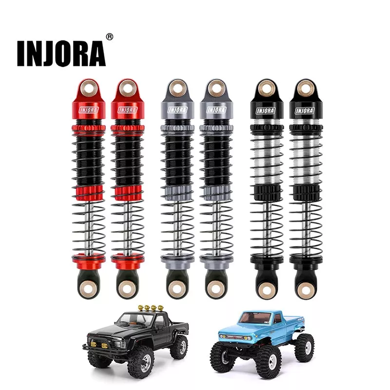 [US Warehouse] 59mm Long Threaded Oil Shocks for 1/18 Redcat Ascent-18 HPI Venture18