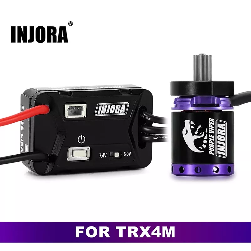 [US Warehouse] MBL32 G2 Waterproof Brushless ESC & 1721 Purple Viper Motor for 1/18 TRX4M Ascent-18