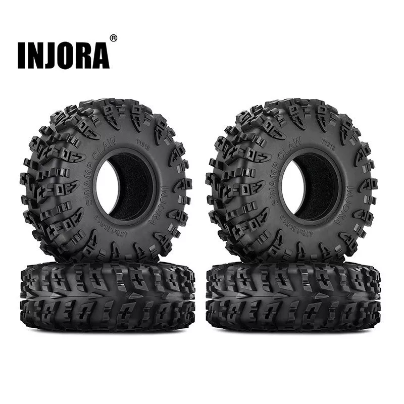 [US Warehouse] S3 Swamp Claw 1.9" 4.75" OD M/T Tires (4) (120*42mm)