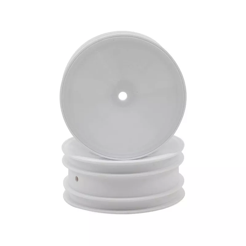 Yokomo 12mm Hex 2WD Front Buggy Wheels (White) (2) (YZ-2/B-MAX2) YOKB2-821HW