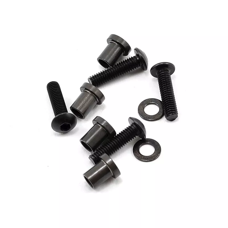 Yokomo Aluminum King Pin Set w/Hardware (4) YOKBM-414WA