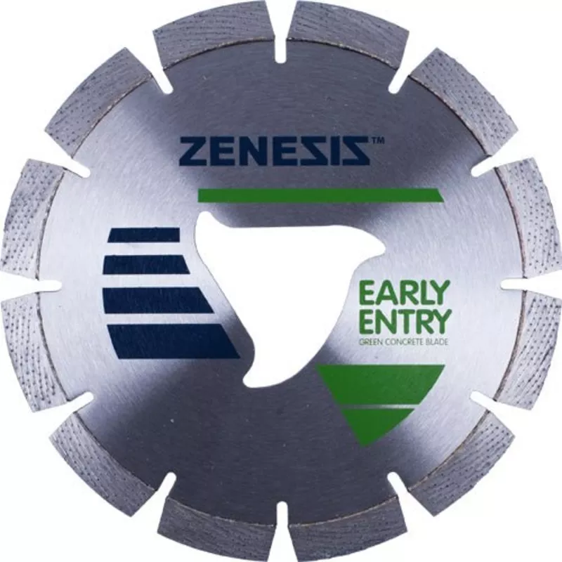 Zenesis Early Entry Blade for Green Concrete - Green
