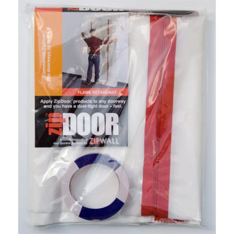 Zipwall ZDC ZipDoor 4'x 8' Commercial Kit