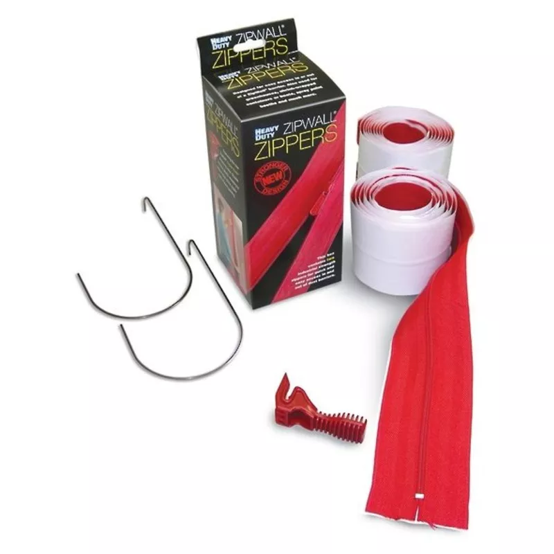 ZipWall Zippers, Heavy Duty 2pk