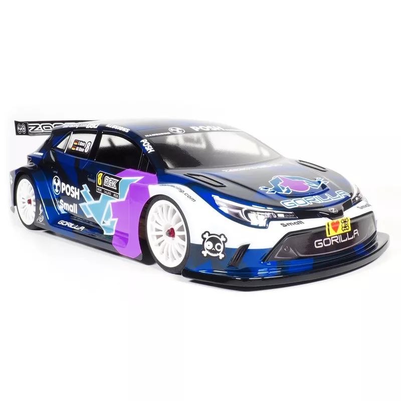 ZOO RACING GORILLA 1/10TH FWD TOURING SHELL ZR-0008